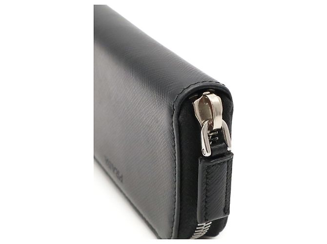 Prada Saffiano Leather Keycase Black - view 5