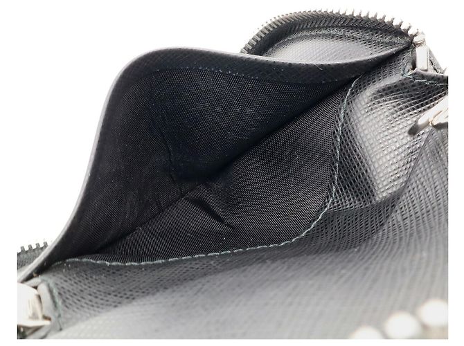 Prada Saffiano Leather Keycase Black - view 9
