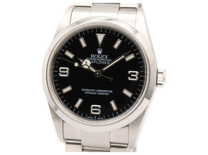 Relógio de pulso Rolex Explorer 1 em aço inoxidável - vista 3