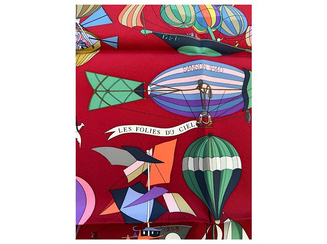 Hermès Hermes Carré 90 Silk multicolor Multiple colors - view 6