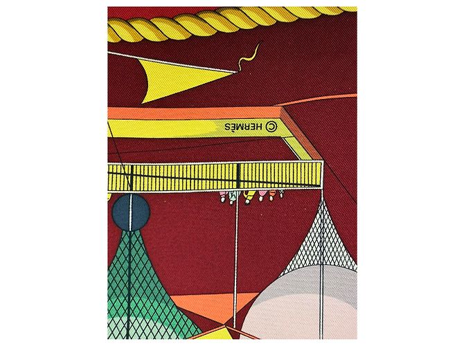 Hermès Hermes Carré 90 Silk multicolor Multiple colors - view 7