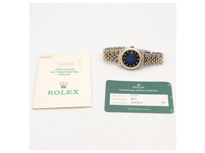 Relógio Rolex Datejust 10P Diamond S-serial - vista 11