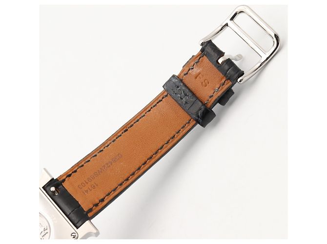Hermès Relógio de pulso Hermes H-Watch com bisel de diamantes - vista 11
