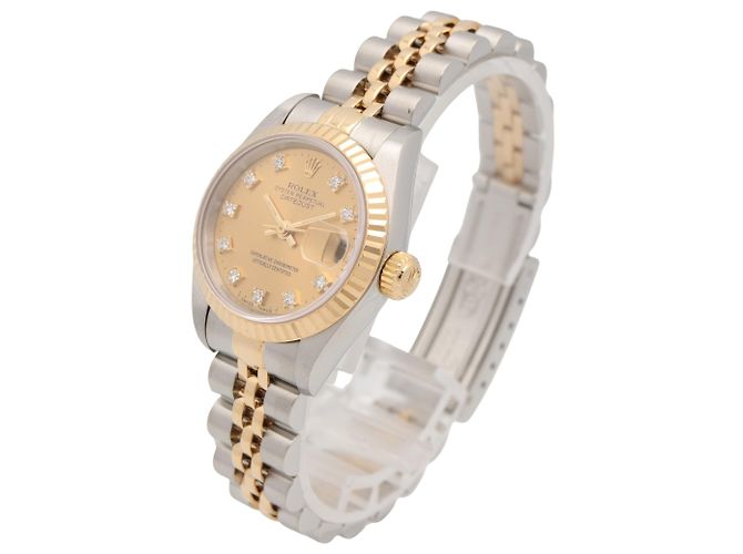 Relógio Rolex Datejust 10P Diamond S-serial - vista 2