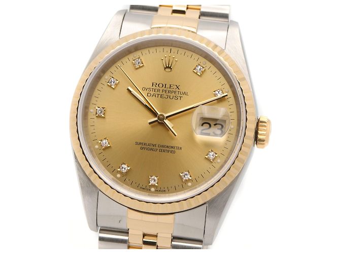Orologio Rolex Datejust 10P Diamond - vista 3