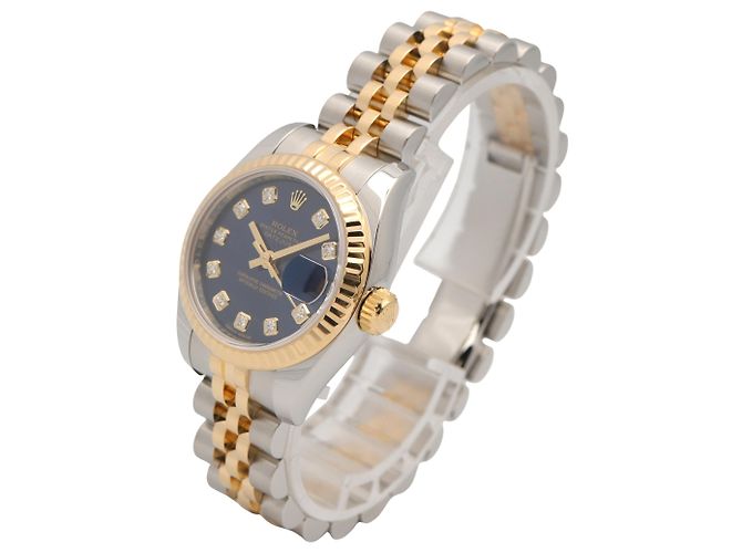 Orologio Rolex Datejust in oro giallo 18K e acciaio inossidabile - vista 2