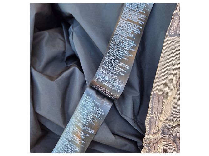 Casaco acolchoado Balenciaga Monograma BB Marrom - vista 12