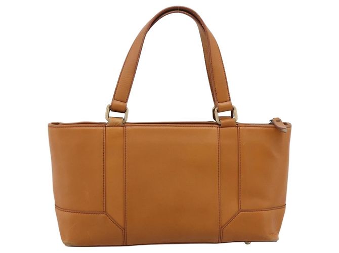 Borsa a mano BURBERRY in pelle marrone e oro autentica ep16062 D'oro - vista 2