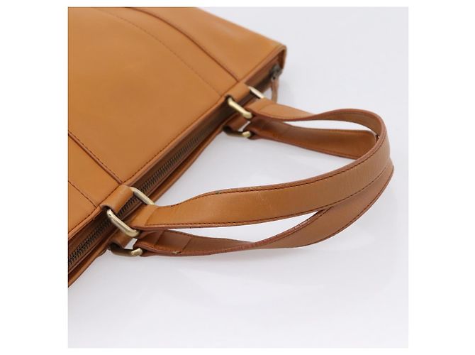 Borsa a mano BURBERRY in pelle marrone e oro autentica ep16062 D'oro - vista 7