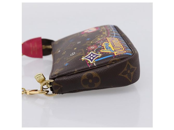 LOUIS VUITTON Vivienne Mini Pochette Accessoires Pouch M69752 LV Auth 202525M Monograma - vista 3