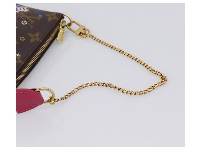LOUIS VUITTON Vivienne Mini Pochette Accessoires Pouch M69752 LV Auth 202525M Monograma - vista 7