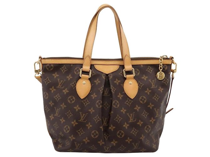 Borsa Tote LOUIS VUITTON Monogram Palermo PM M40145 LV Auth ep15829A Monogramma - vista 2