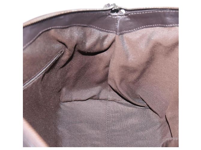 Borsa GUCCI GG Canvas Guccissima in Pelle 2way Outlet Marrone 341503 Auth ep15925 Argento - vista 23