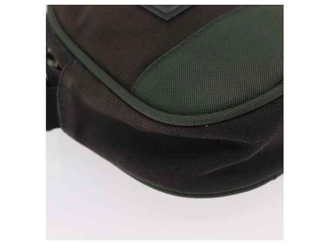 Borsa a Tracolla CHANEL Sports Line Canvas Khaki CC Auth 205131A Cachi - vista 15