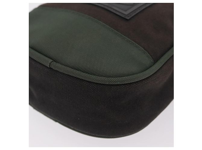 Borsa a Tracolla CHANEL Sports Line Canvas Khaki CC Auth 205131A Cachi - vista 16
