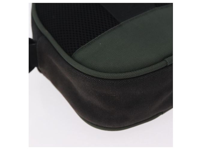 Borsa a Tracolla CHANEL Sports Line Canvas Khaki CC Auth 205131A Cachi - vista 17
