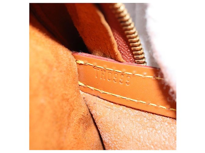 Sac à main LOUIS VUITTON Epi Sorbonne Brown M54513 LV Auth ep16216A Marron - vue 12