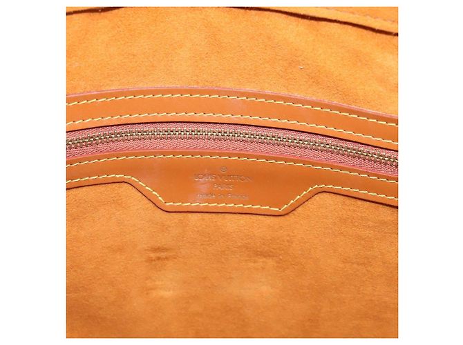 Sac à main LOUIS VUITTON Epi Sorbonne Brown M54513 LV Auth ep16216A Marron - vue 18