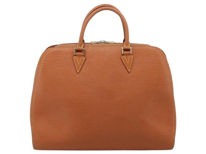 Sac à main LOUIS VUITTON Epi Sorbonne Brown M54513 LV Auth ep16216A Marron - vue 2