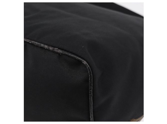 Borsa a tracolla FENDI Canvas Black Gold Tone Auth mr3048A Nero - vista 17