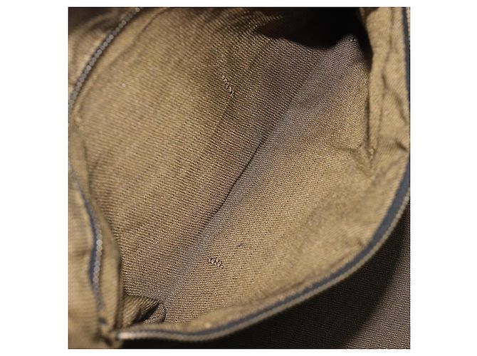 FENDI Zucca Canvas Vanity Handtasche Schwarz Braun Auth 206079 - Ansicht 25