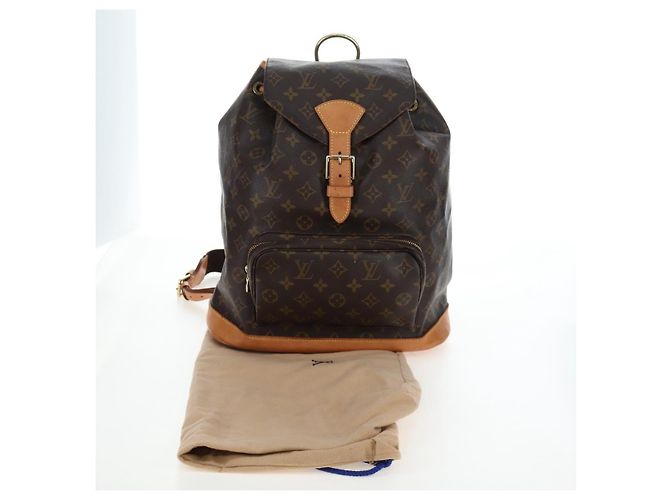 LOUIS VUITTON Monogram Montsouris GM Rucksack M51135 LV Auth 205184V Monogramm - Ansicht 12