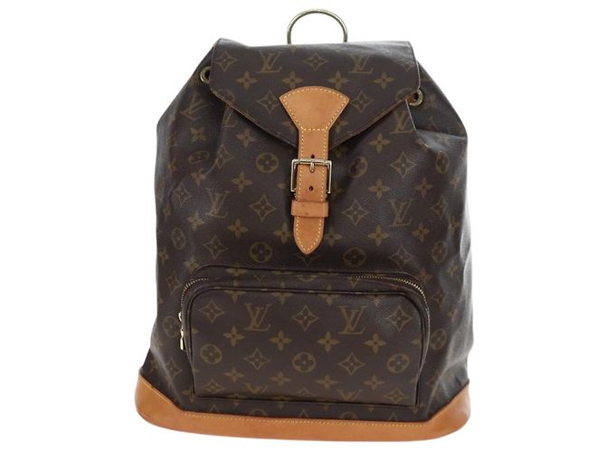 LOUIS VUITTON Monogram Montsouris GM Rucksack M51135 LV Auth 205184V Monogramm - Ansicht 13