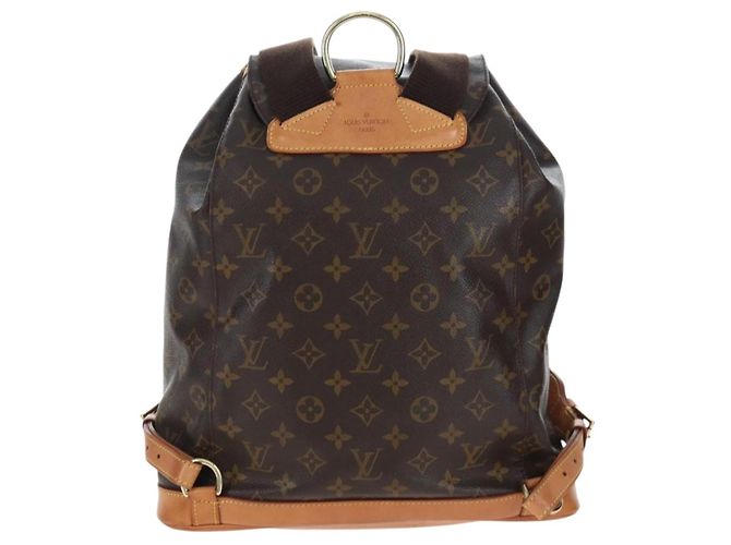LOUIS VUITTON Monogram Montsouris GM Rucksack M51135 LV Auth 205184V Monogramm - Ansicht 2