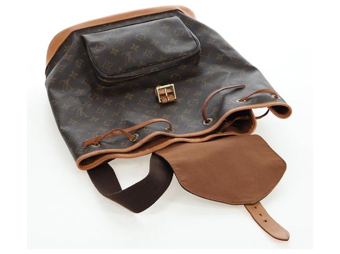LOUIS VUITTON Monogram Montsouris GM Rucksack M51135 LV Auth 205184V Monogramm - Ansicht 26