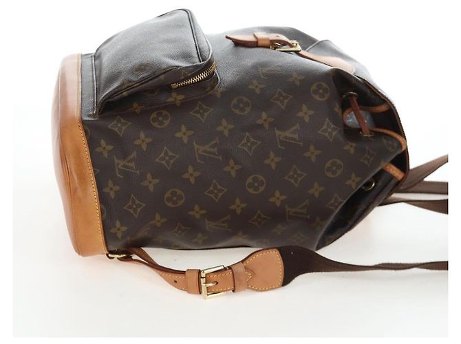 LOUIS VUITTON Monogram Montsouris GM Rucksack M51135 LV Auth 205184V Monogramm - Ansicht 4