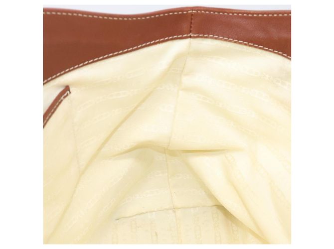 Céline Saco Tote CELINE Macadam Canvas Bege Gold Auth 206043V Dourado - vista 20