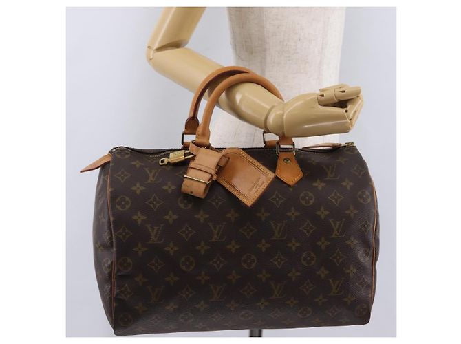 LOUIS VUITTON Monogram Speedy 35 Hand Bag M41524 LV Auth 200473V Monogramm - Ansicht 25