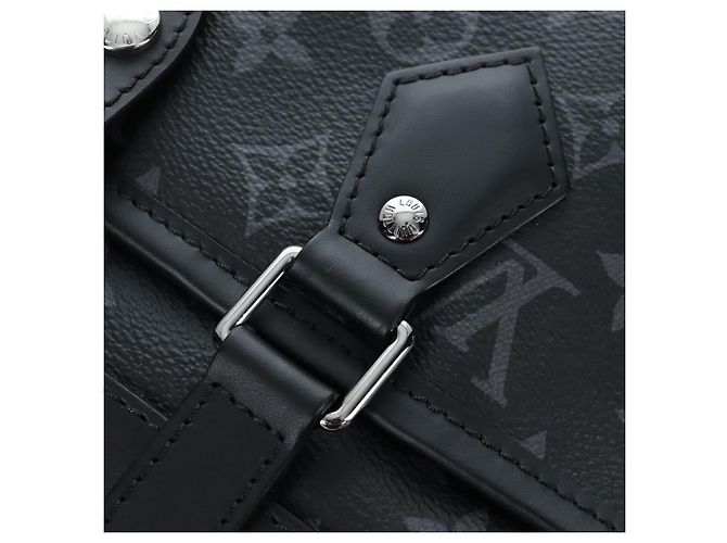 LOUIS VUITTON Monogram Eclipse Porto Abi 1 Garment Cover M43686 Auth gh2411SAV Monogramma - vista 20