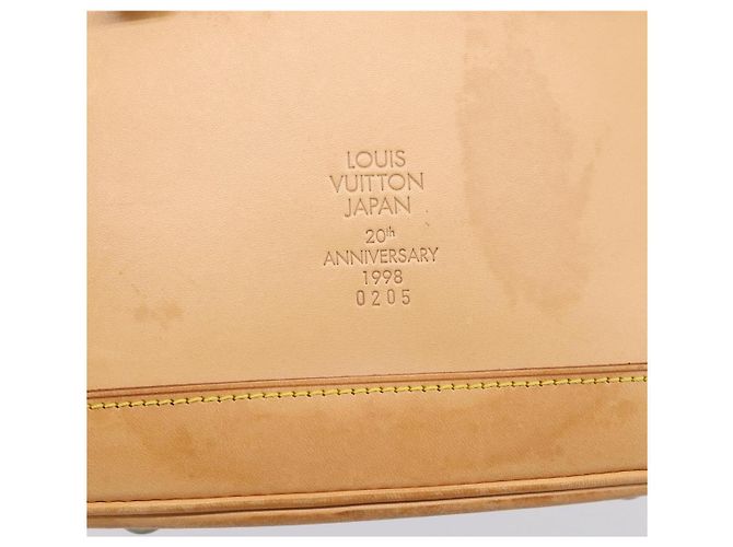 Borsa a tracolla LOUIS VUITTON Nomad Bucket PM Beige M85001 LV Auth gh2389V - vista 10
