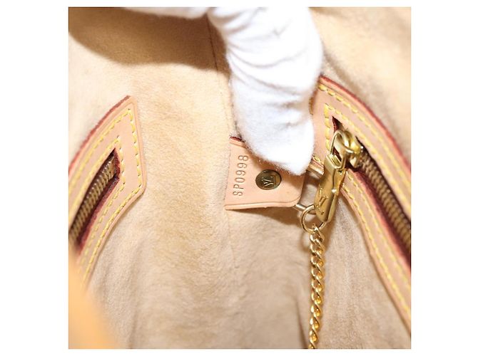 Borsa a tracolla LOUIS VUITTON Nomad Bucket PM Beige M85001 LV Auth gh2389V - vista 12