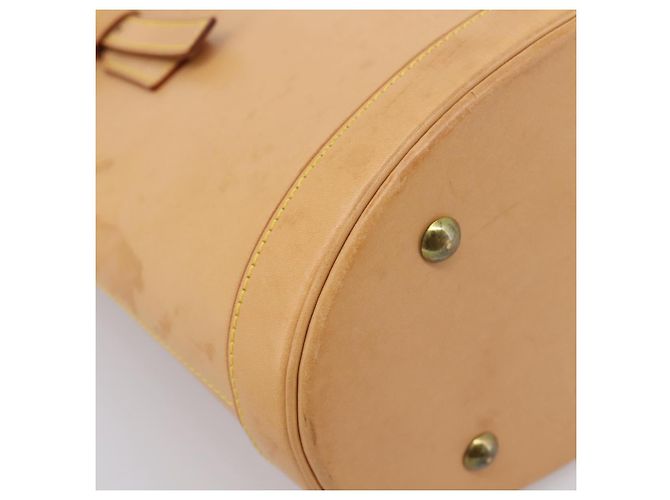 Borsa a tracolla LOUIS VUITTON Nomad Bucket PM Beige M85001 LV Auth gh2389V - vista 14