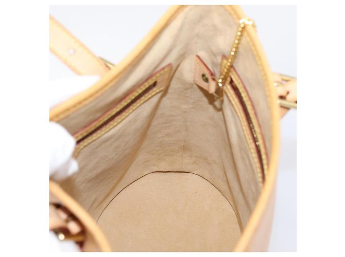Borsa a tracolla LOUIS VUITTON Nomad Bucket PM Beige M85001 LV Auth gh2389V - vista 18