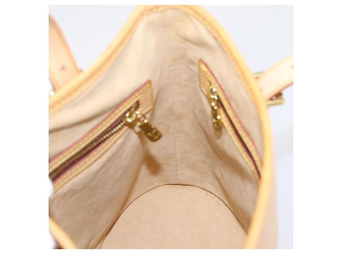 Borsa a tracolla LOUIS VUITTON Nomad Bucket PM Beige M85001 LV Auth gh2389V - vista 19