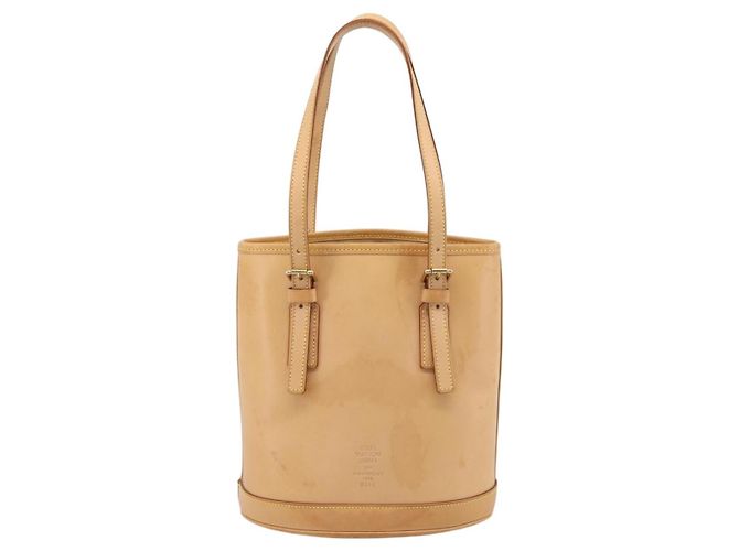 Borsa a tracolla LOUIS VUITTON Nomad Bucket PM Beige M85001 LV Auth gh2389V - vista 2