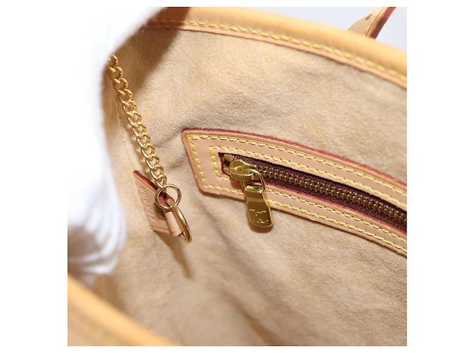 Borsa a tracolla LOUIS VUITTON Nomad Bucket PM Beige M85001 LV Auth gh2389V - vista 22