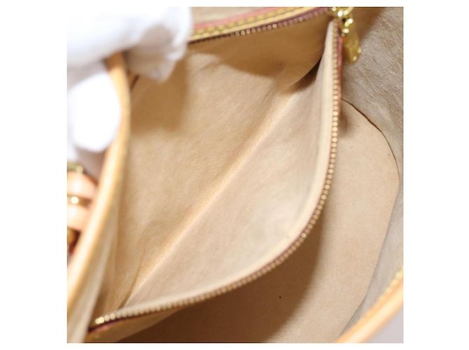 Borsa a tracolla LOUIS VUITTON Nomad Bucket PM Beige M85001 LV Auth gh2389V - vista 23