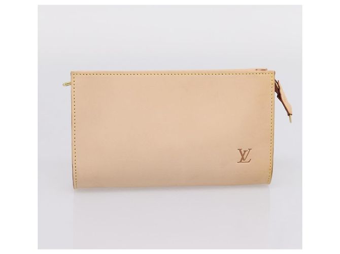 Borsa a tracolla LOUIS VUITTON Nomad Bucket PM Beige M85001 LV Auth gh2389V - vista 24