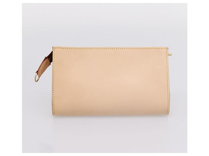 Borsa a tracolla LOUIS VUITTON Nomad Bucket PM Beige M85001 LV Auth gh2389V - vista 25