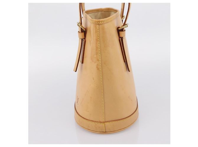 Borsa a tracolla LOUIS VUITTON Nomad Bucket PM Beige M85001 LV Auth gh2389V - vista 4