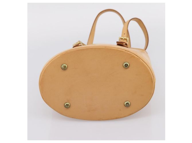 Borsa a tracolla LOUIS VUITTON Nomad Bucket PM Beige M85001 LV Auth gh2389V - vista 5