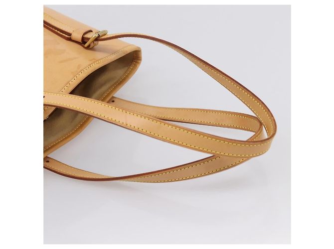 Borsa a tracolla LOUIS VUITTON Nomad Bucket PM Beige M85001 LV Auth gh2389V - vista 7