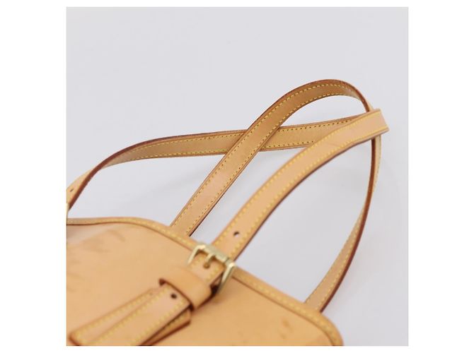 Borsa a tracolla LOUIS VUITTON Nomad Bucket PM Beige M85001 LV Auth gh2389V - vista 8