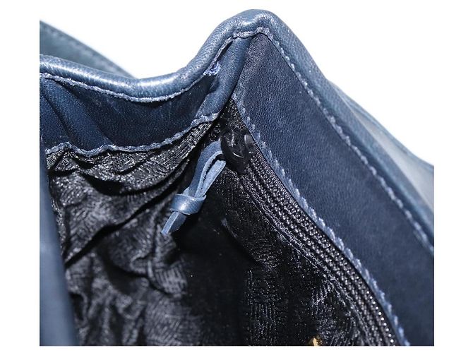 Borsa a tracolla Bottega Veneta INTRECCIATO in pelle nera e oro Auth mr2936 Nero - vista 22