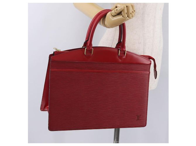 LOUIS VUITTON Epi Riviera Handtasche Red M48187 LV Auth BA16178 Rot - Ansicht 23
