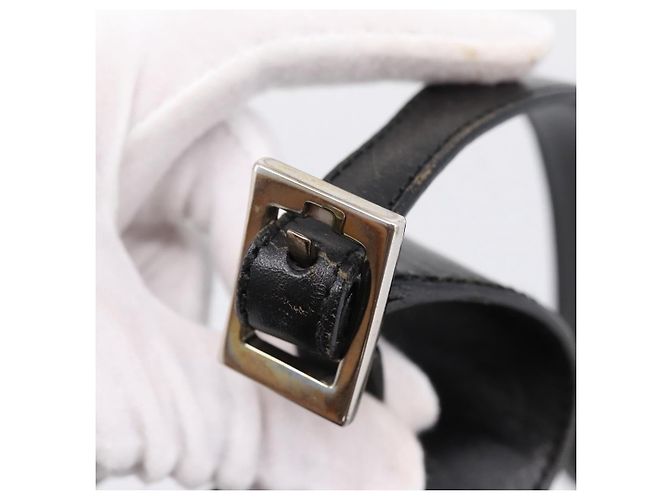 Borsa GUCCI GG Canvas Jackie Nera 001 3735 Auth gh2405 Nero - vista 10